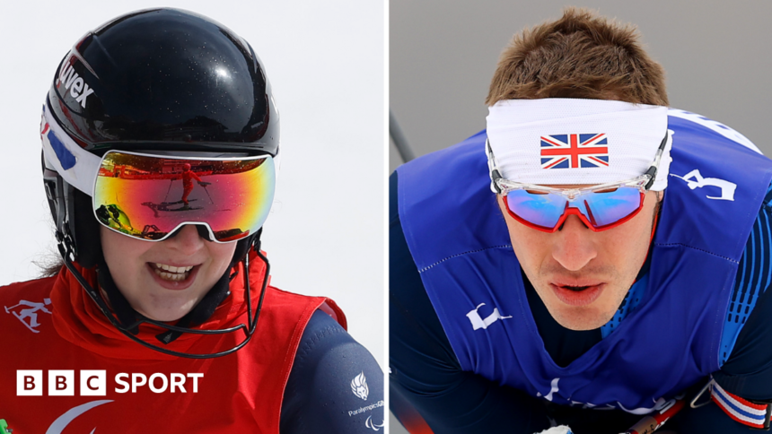 Ski duo named GB's Winter Paralympics flagbearers