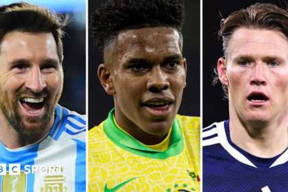 Messi, McTominay, Kane or Estevao - who to watch with 100 days to World Cup