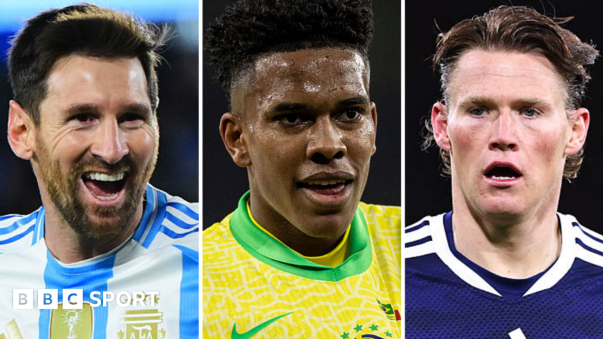 Messi, McTominay, Kane or Estevao - who to watch with 100 days to World Cup