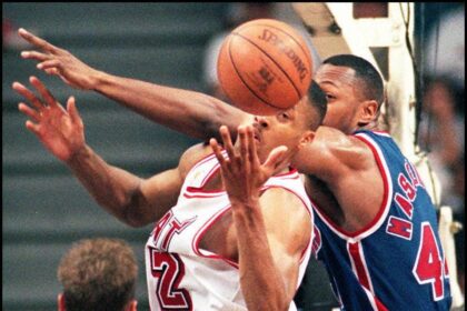 Brooklyn Nets jersey history No. 44 - Tony Massenburg (1996-97)