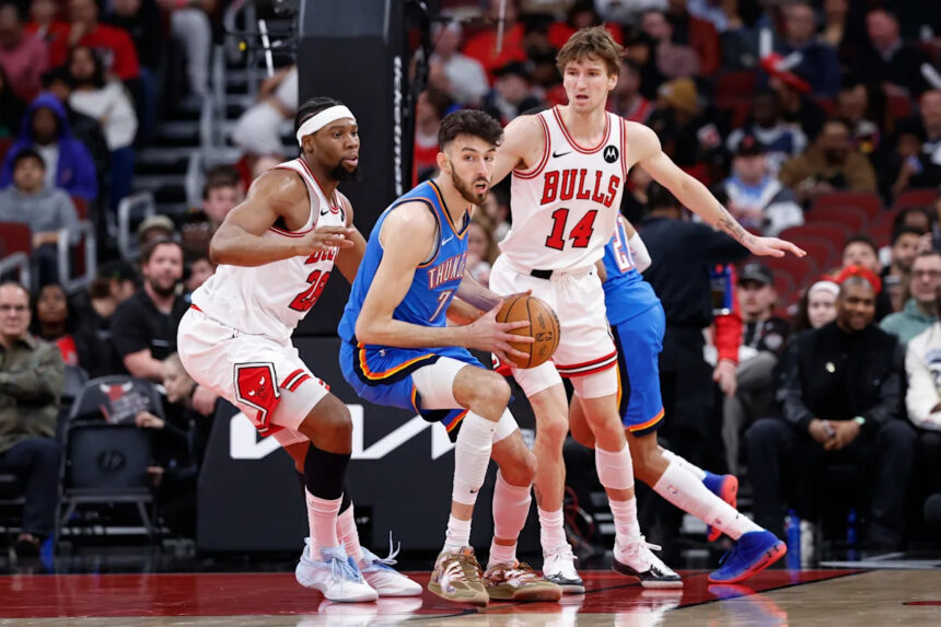 OKC Thunder bests Josh Giddey, Bulls without Shai Gilgeous-Alexander
