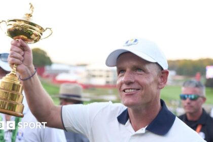 Donald named Europe captain for third time