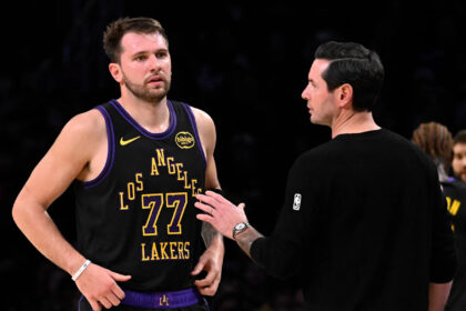 JJ Redick downplays sideline argument with Luka Dončić: 'It felt very normal to me'