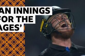 New Zealand's Allen smashes incredible 33-ball century