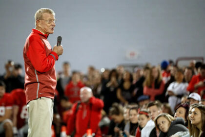 Legendary college football coach Lou Holtz's history at Ohio State