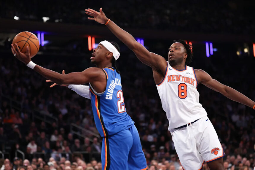 Shai Gilgeous-Alexander fuels OKC Thunder past Knicks for 3-0 road trip