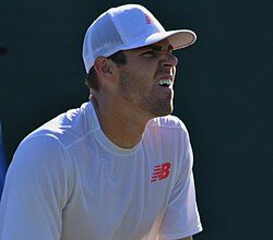 Reilly Opelka serves way past Ethan Quinn in first round at Indian Wells