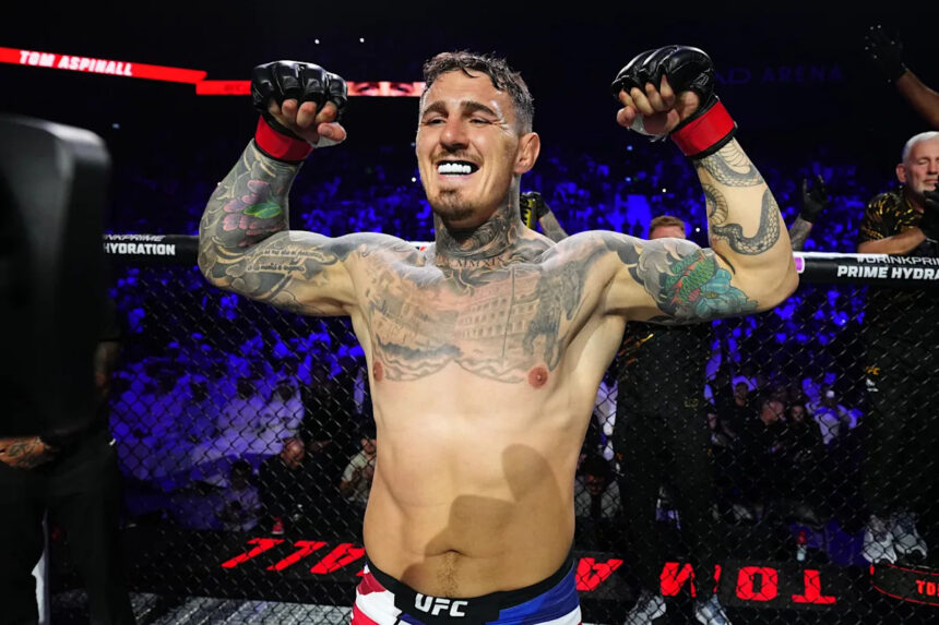 UFC heavyweight champ Tom Aspinall signs with Eddie Hearn's Matchroom Talent Agency