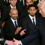 Messi and Inter Miami meet Trump at White House