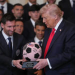 Lionel Messi, Inter Miami visit White House to celebrate MLS Cup championship