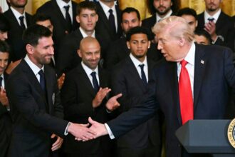 Trump tells Lionel Messi 'you came in and you won' during Inter Miami White House celebration