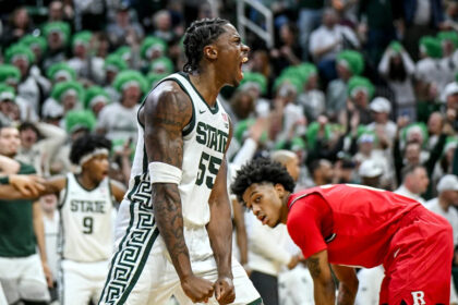 MSU basketball survives upset scare, beats Rutgers on senior day