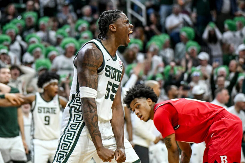 MSU basketball survives upset scare, beats Rutgers on senior day