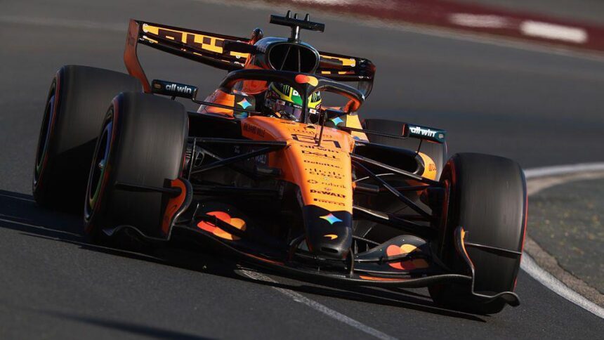 McLaren's Piastri fastest on first day of F1 season