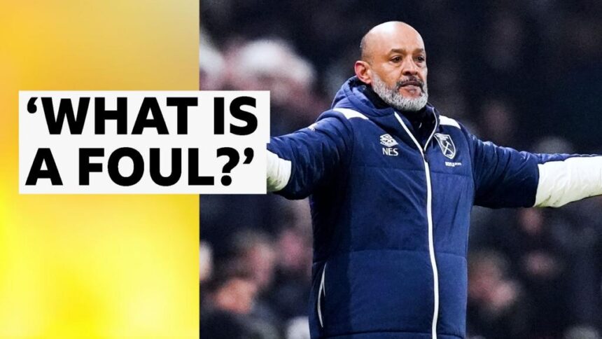 'We don't know what is a foul' - Nuno wants set-piece review