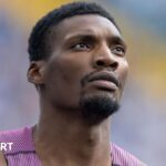 Former 100m world champion Kerley banned for two years