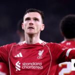 'As pure as you can hit it!' Robertson fires Liverpool into lead