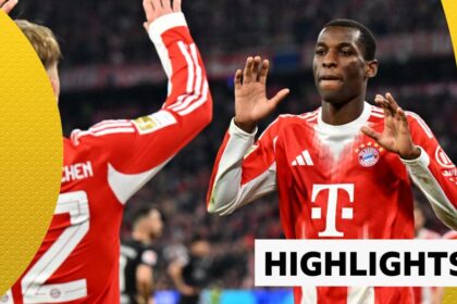 Bayern hammer Monchengladbach to move 14 points clear