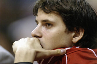 Houston Rockets jersey history No. 51 - Bostjan Nachbar (2002-04)