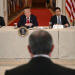 Trump’s college sports roundtable: Two hours of talk, with few solutions