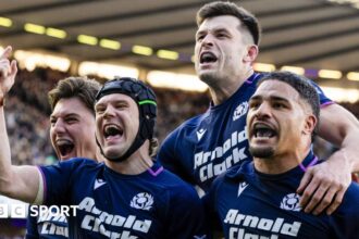 Rampant Scotland wreck French Grand Slam dreams