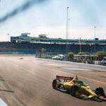 IndyCar champion Alex Palou crashed out of Phoenix race by Rinus VeeKay