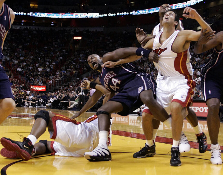 Brooklyn Nets jersey history No. 44 - Marc Jackson (2005-06)