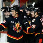 Joel Farabee scores 2 goals as Flames edge Hurricanes 5-4