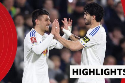Leeds ease past Norwich to reach FA Cup quarter-finals