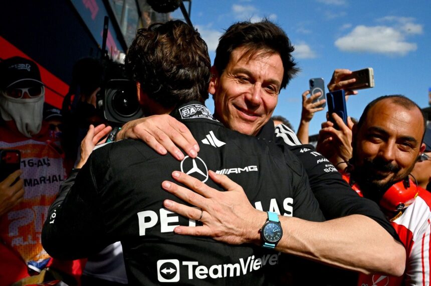 Who slept best last night: Toto Wolff