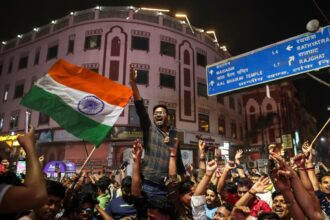 Indians pour into streets to dance, sing and celebrate after historic T20 cricket World Cup win