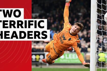 Two brilliant headers and a 'Shearer-style' celebration in Port Vale win