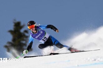 Russia win their first gold medal of Paralympics