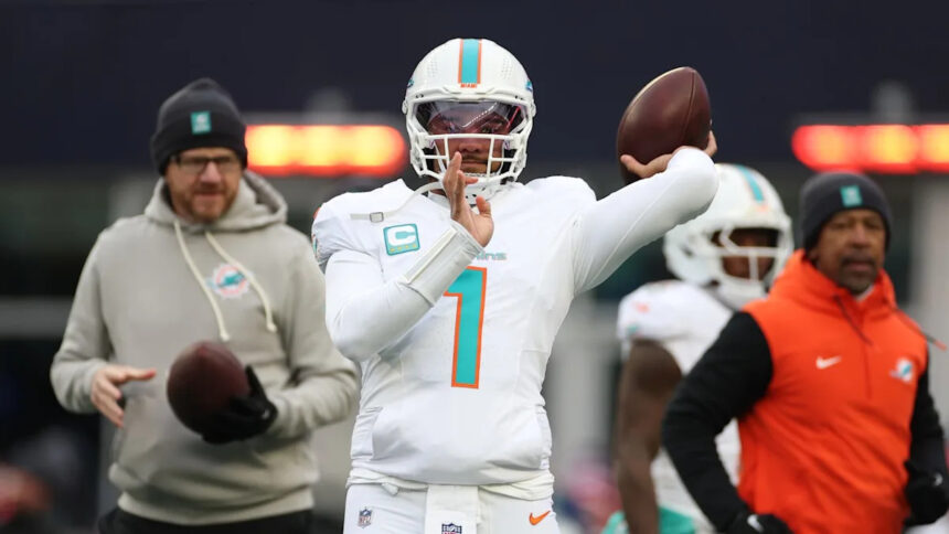 Dolphins announce they will release Tua Tagovailoa