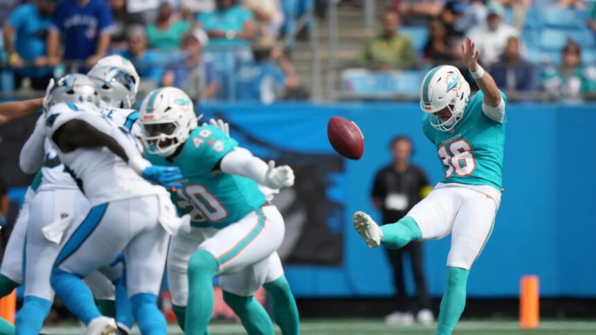 P Jake Bailey agrees to sign with Falcons