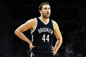 Brooklyn Nets jersey history No. 44 - Bojan Bogdanovic (2014-17)