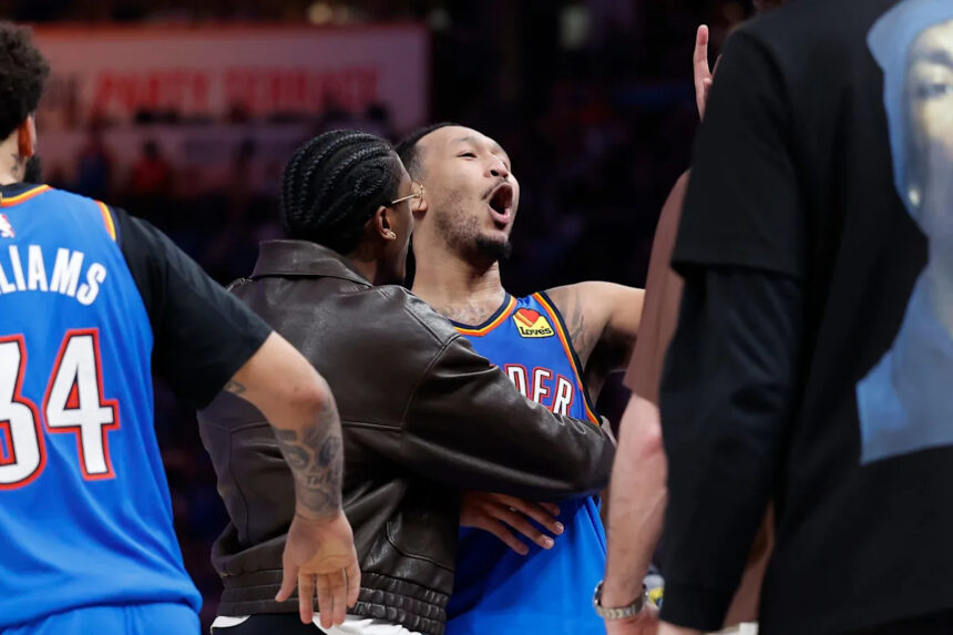 Photos: Best images from Thunder's 129-126 win over Nuggets