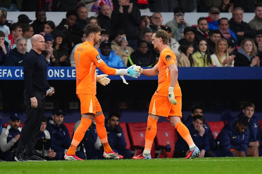 😭Kinsky, the toughest image of the Champions League night