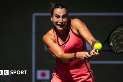Sabalenka beats Osaka in Indian Wells last 16
