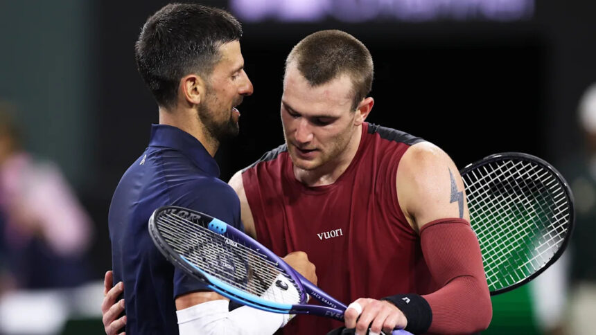 Draper fights to 'mind-blowing' win over Djokovic