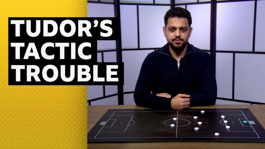 How are Tudor's tactics hurting Spurs?