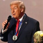 'Not appropriate' for Iran to be at World Cup - Trump