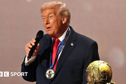 'Not appropriate' for Iran to be at World Cup - Trump