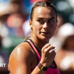 Sabalenka beats 'future champion' Mboko as Zverev joins elite company
