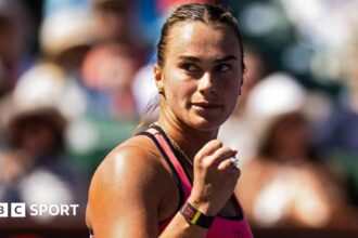 Sabalenka beats 'future champion' Mboko as Zverev joins elite company