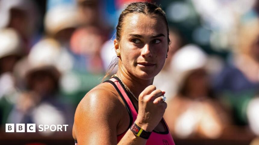 Sabalenka beats 'future champion' Mboko as Zverev joins elite company