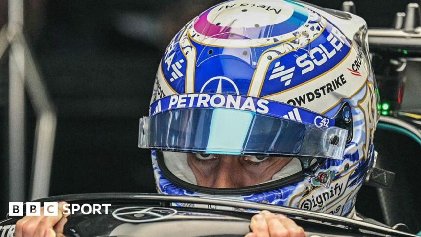 Russell takes dominant Chinese GP sprint pole