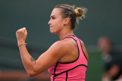 Sabalenka tops Noskova to reach the Indian Wells finals for the 3rd third time in 4 years