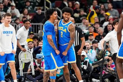 UCLA grinds out win against Michigan State despite Bilodeau's injury