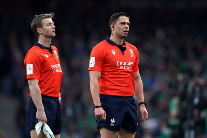 France vs England referee: Who is Six Nations official Nika Amashukeli?